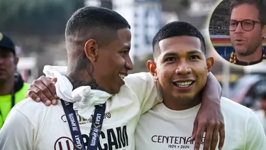 Universitario: Manuel Barreto habló sobre continuidad de Edison Flores tras acabar préstamo. | Composición AD