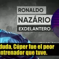 ¿Por qué Ronaldo y Héctor Cúper se llevaban mal en el Inter?