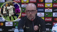 Universitario cayó en la Copa Libertadores y Rabanal declaró sobre juego de sus dirigidos. | AD
