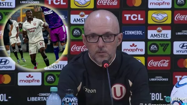 Universitario cayó en la Copa Libertadores y Rabanal declaró sobre juego de sus dirigidos. | AD