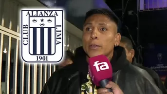Raúl Ruidíaz habló sobre Alianza Lima previo a partido por Liga 1