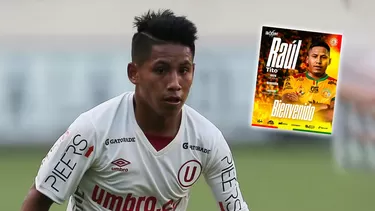 Raúl Tito, ex Universitario, tendrá su primera etapa en el exterior, tras destacar en la Copa Perú / AD