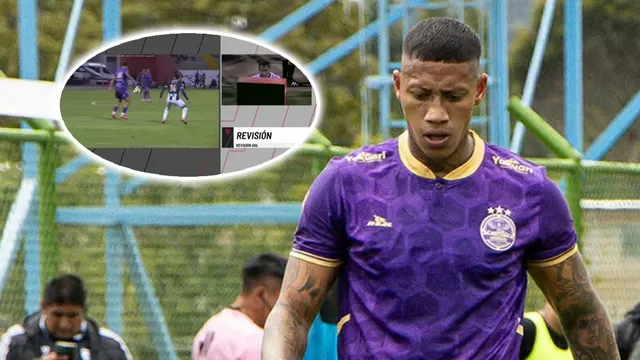 Ray Sandoval mostró su molestia con el arbitraje tras derrota con Alianza Lima / AD