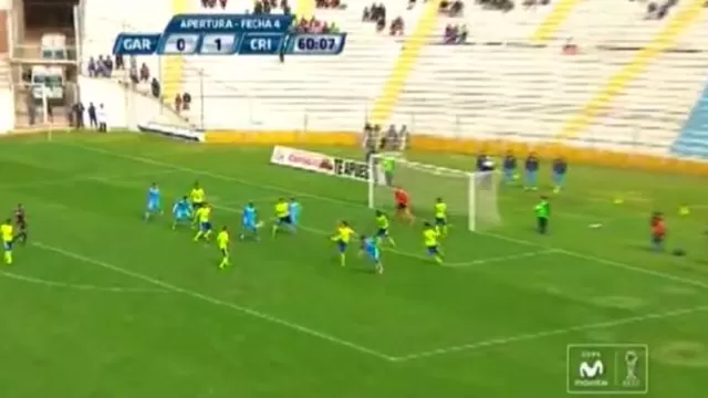 Real Garcilaso: insólito gol de Wilberto Cosme a Sporting Cristal