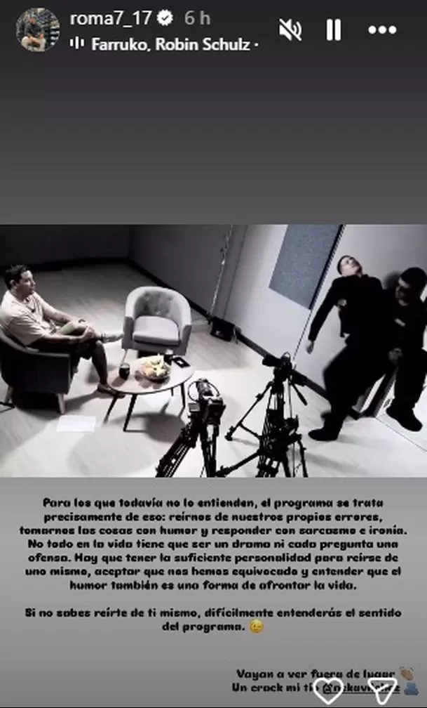 El mensaje de Reimond Manco tras broma de 'Neka' Vilchez / Foto: IG Reimond Manco El mensaje de Reimond Manco tras broma de 'Neka' Vilchez / Foto: IG Reimond Manco