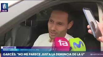 Renzo Garcés respondió a la denuncia de Universitario y dio su postura sobre disputas entre directivas. | Canal N / N Deportes