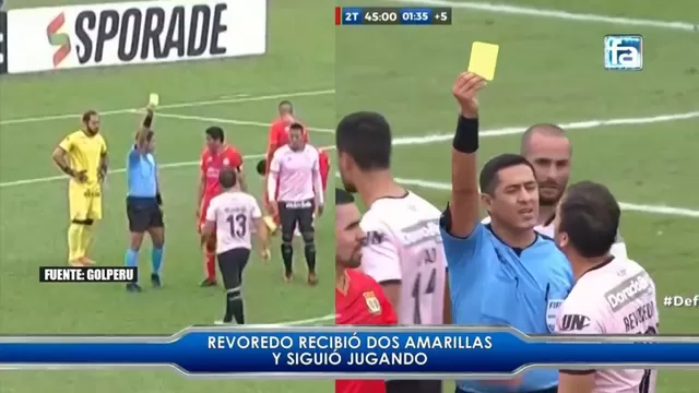 El árbitro fue Jesús Cartagena. | Video: América Televisión (Fuente: Gol Perú)