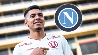 César Inga viene siendo vinculado con Nápoli de Italia tras su gran momento en Universitario y selección / AD