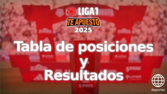 Consulta los resultados y la tabla de posiciones de la Liga1 Te Apuesto tras la fecha 10 del Apertura 2025. | Composición AD