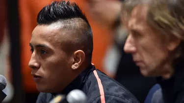 Ricardo Gareca se pronunció sobre Christian Cueva. | Foto: AFP