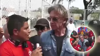 Ricardo Gareca visitó a Juan Aurich y reveló su deseo ante impresionante recibimiento