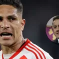 Richard Acuña se enteró por TV el giro en decisión de Paolo Guerrero