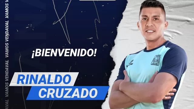 Rinaldo Cruzado fue oficializado como refuerzo de Alianza Atlético para la Liga 1 - 2021