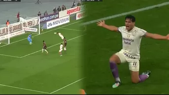 Rivera se lanzó de 'palomita' y convirtió el 2-1 de Universitario