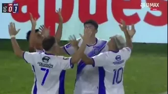 Robaldo convirtió golazo para el 1-0 de Alianza Atlético vs 'U'