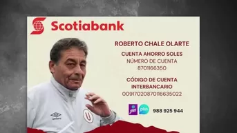 Roberto Chale: Su familia necesita apoyo económico para cubrir tratamiento