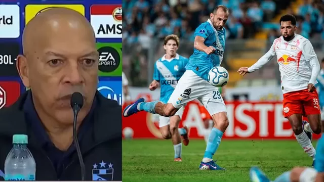 El DT rimense criticó el estado de la cancha del estadio Nacional. Foto: Captura / Prensa Cristal