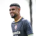 Rodrigo Ureña volvió a los entrenamientos con Universitario