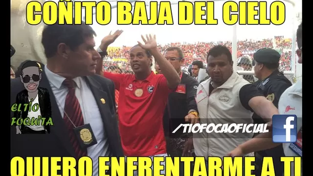 Ronaldinho: memes de su presencia en el Cienciano vs Sporting Cristal-foto-2