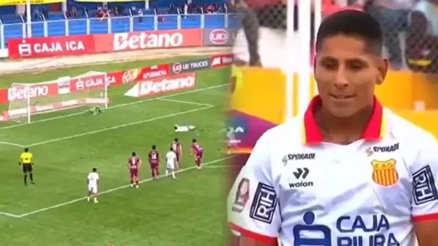 Raúl Ruidíaz realizó tremendo blooper y se falló el descuento de Atlético Grau ante Los Chankas / Captura / Liga 1