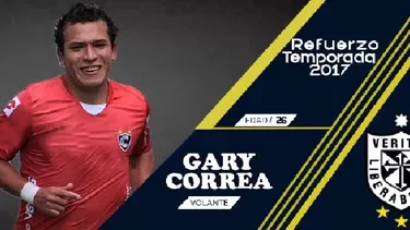 San Martín presentó tres refuerzos: uno de ellos es Gary Correa