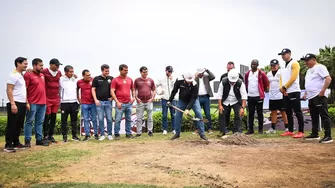 Universitario: Se colocó la primera primera del nuevo estadio crema que alzarán en Campo Mar. | Video: AD