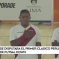  Se disputará el primer clásico peruano de futsal Down