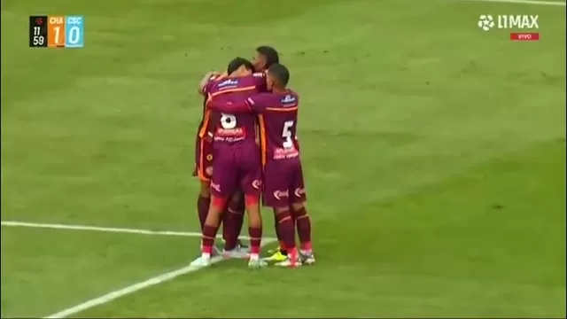 Jarlin Quintero aprovechó un grosero error de Sosa y Chankas se pone 1-0 sobre Sporting Cristal. | L1MAX