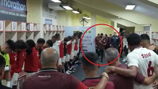 Universitario reveló la emotiva arenga que hizo Javier Rabanal al plantel previo a duelo ante U de Chile / Universitario