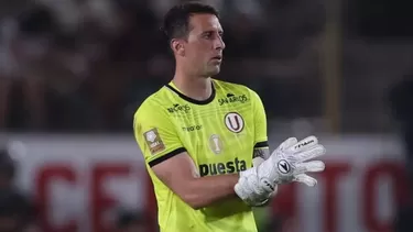 El portero uruguayo y bicampeón con Universitario, aún no tiene conocimiento sobre su futuro en Perú. | LFP El portero uruguayo y bicampeón con Universitario, aún no tiene conocimiento sobre su futuro en Perú. | LFP