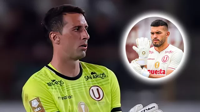 Sebastián Britos no atajó en duelo de Universitario vs Juan Pablo II por la Liga 1 / AD