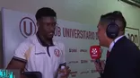 Sekou Gassama dejó un claro mensaje luego de hacer su debut oficial en Universitario / Captura / L1 MAX