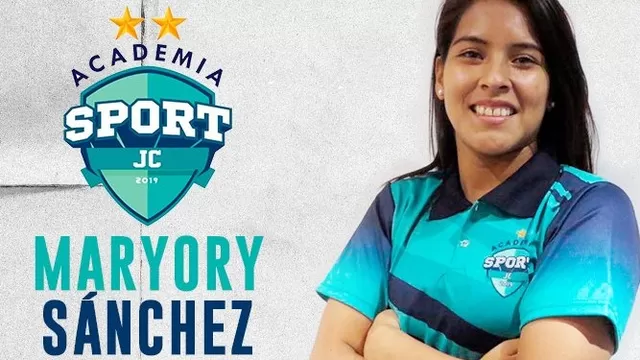 Maryory Sánchez llega al fútbol ecuatoriano | Foto: Academia Sport JC.