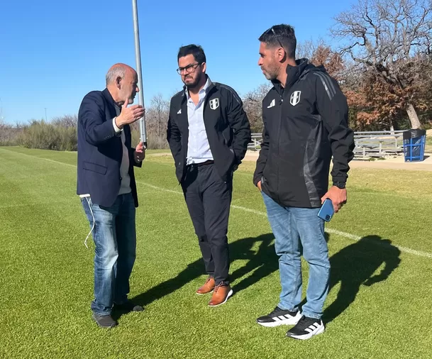 Navarro y Avellino presentes en Estados Unidos. | Fuente: @SeleccionPeru