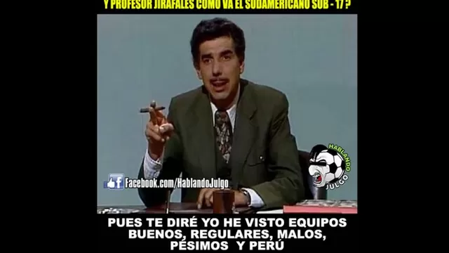 Los memes de la eliminación de Perú en el Sudamericano Sub 17-foto-3