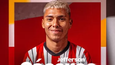 Sheffield United contrató a Jefferson Cáceres / Foto: Sheffield United Sheffield United contrató a Jefferson Cáceres / Foto: Sheffield United