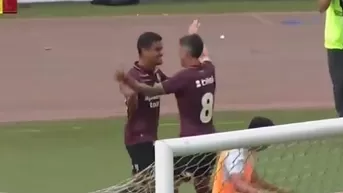 Silveira convirtió su primer gol con camiseta de Universitario