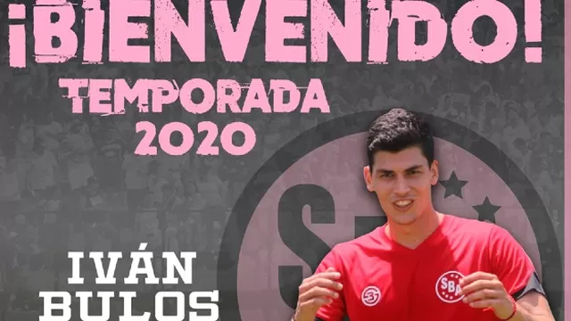 Sport Boys anunció a Iván Bulos como fichaje para la temporada 2020