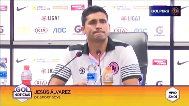 Revive aquí el discurso de Jesús Álvarez | Video: Gol Perú.