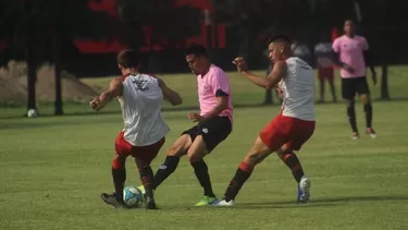 Sport Boys jugó en el Centro de Entrenamiento de Newell&#39;s. | Foto: Twitter