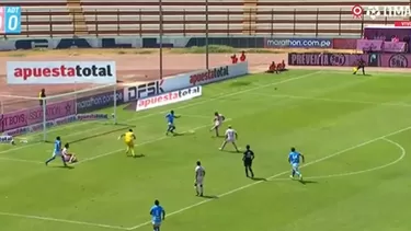 Pablo Erustes falló clara chance de gol de Sport Boys ante ADT. (Video: L1MAX)