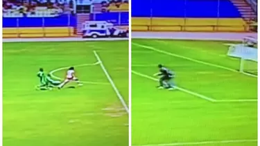 Sport Loreto: mira el autogol con sombrero de Pineda al colombiano Rivera