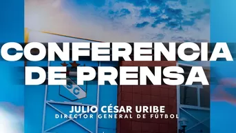Conferencia de prensa de Sporting Cristal: Julio César Uribe se pronuncia