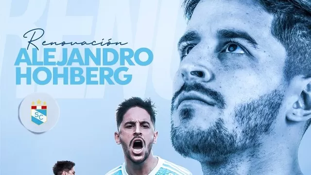 Sporting Cristal anunció la renovación de Alejandro Hohberg hasta el 2024
