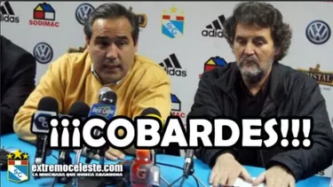 Sporting Cristal: así reaccionó el Extremo Celeste a lo que dijo Lombardi Sporting Cristal: así reaccionó el Extremo Celeste a lo que dijo Lombardi