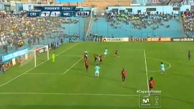 Sporting Cristal: Beto Da Silva y un golazo de tijera ante Melgar