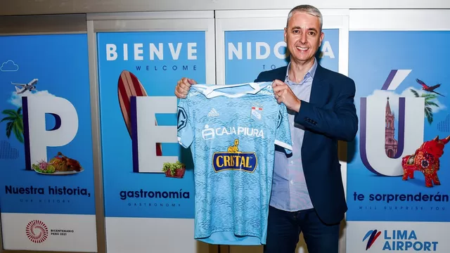 De Brasil a Perú: Tiago Nunes arribó a Lima para dirigir a Sporting Cristal