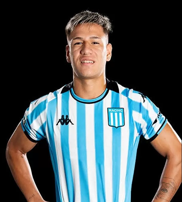 Axel Cabellos pertenece a Racing desde las divisiones menores / X