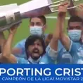 Sporting Cristal campeón de la Liga 1: Así celebró el cuadro celeste con el trofeo en mano