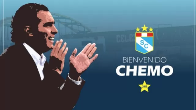 Sporting Cristal oficializó a Chemo del Solar como su nuevo técnico